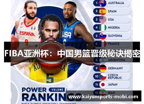 FIBA亚洲杯：中国男篮晋级秘诀揭密