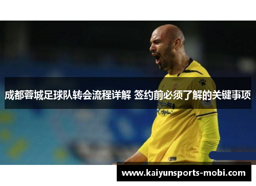 成都蓉城足球队转会流程详解 签约前必须了解的关键事项