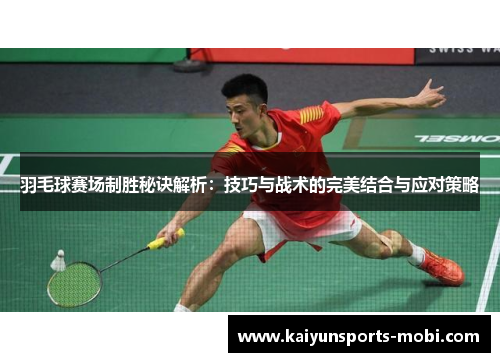 羽毛球赛场制胜秘诀解析：技巧与战术的完美结合与应对策略